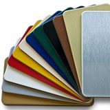 Aluminium Colours Available